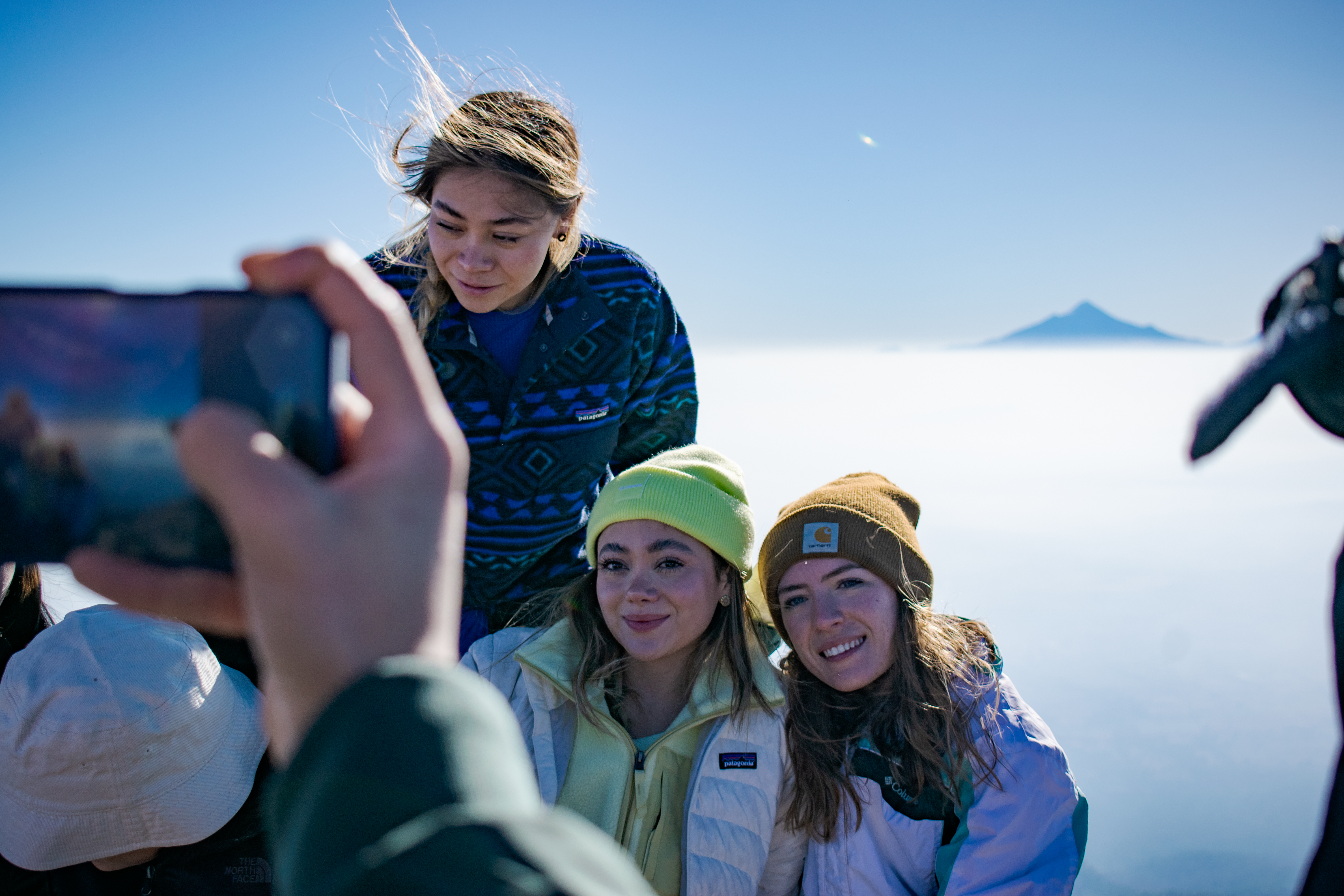 Climbers on La Malinche — first summit of the Mexico Triple Crown
